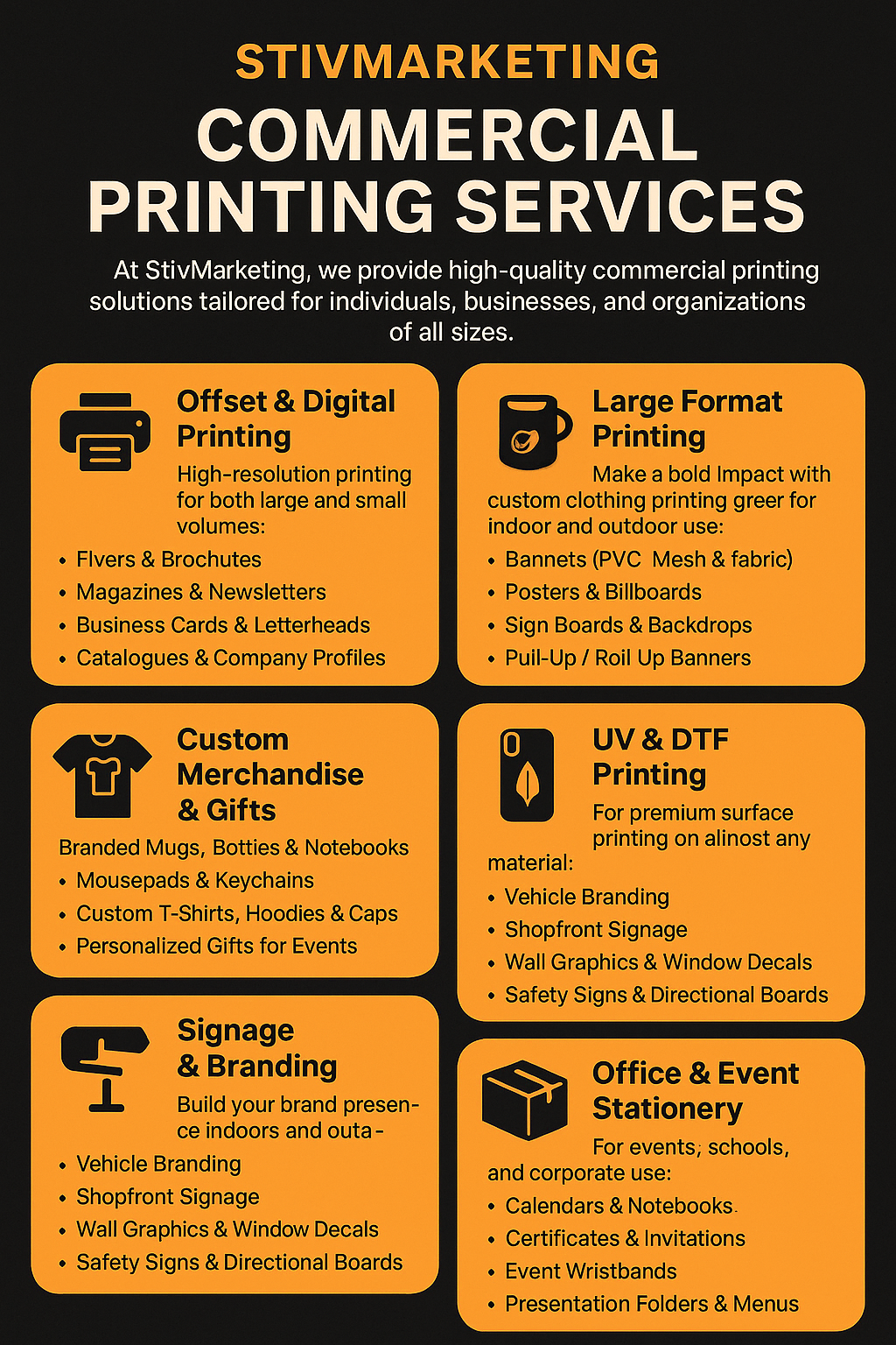 Commercial Printing Service